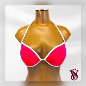 👙 VICTORIA’S SECRET || “The Hottie” Halter Bikini Top-